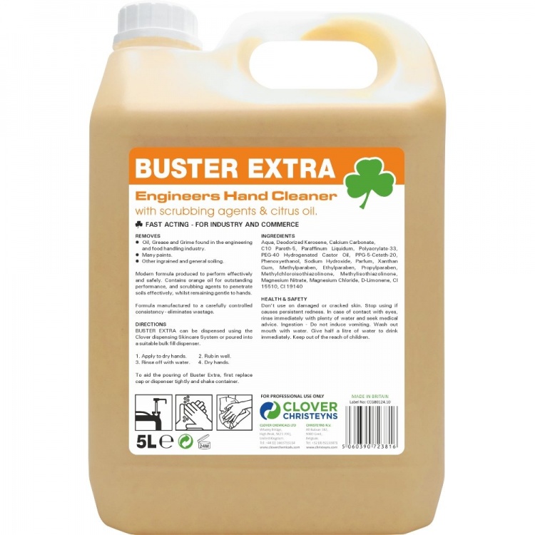 Clover Chemicals Buster Extra Engineers Hand Cleaner (415)